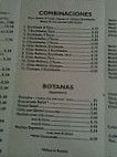 Savannah's Mexican Food menu