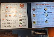 Poke City menu