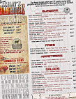 Aaron Schat's Roadhouse menu