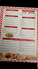 East End Pizza menu