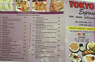 Tokyo Express menu