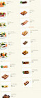 Sushi 14 menu