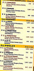 Pegaz'pizza menu