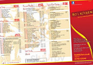 Ho's Kitchen menu