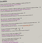 L'ecluse menu