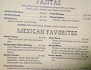 Yoyo's Mexican Restaurant Bar Grill menu