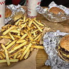 Five Guys Burgers Fries food