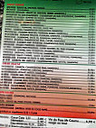 Tino Pizza menu