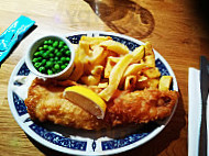 Harlees Fish Chips food