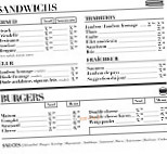 La Boîte à Sandwichs menu