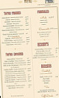 La Fabrik menu