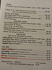 Greensfields Cafe menu