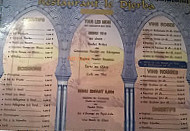 Restaurant Le Djerba menu