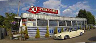 50's American Diner outside