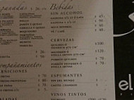 El Altillo menu