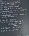 Mercedes Café menu