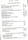 La Maison de la Truffe menu