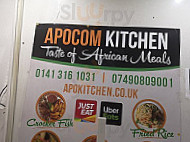 Apocom African  Outer Glasgow Central inside