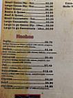 EL Charro menu