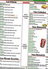 Pizza Italia menu