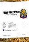 Pita Ramses Ii menu