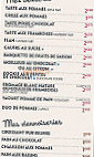 Pomme De Pain menu