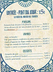 Café Des Fleurs menu