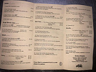 Thai on the Rocks menu