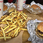 Five Guys Burgers Fries food