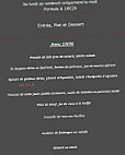 La Grange de la Moulonniere menu