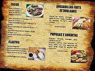 Sazón Latino menu