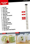 Modern Sushi Vitrolles menu