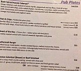 Balhannah menu