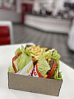 In N Out Burgers food