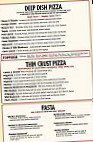 Uno Pizzeria Grill menu