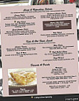 Betty's Diner menu