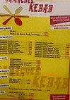 Gamaches Kebab menu