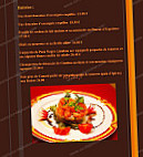 La Toute Petite Auberge menu