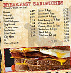 Gold Mine General Store Grill menu