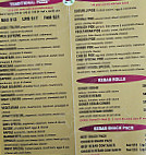 Avanti Pizza Kebabs menu