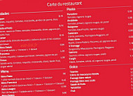 Francesca menu