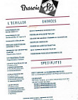 Le 89 menu