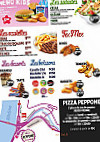 Pizza Peppone menu