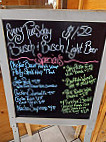 North Shore Lounge menu
