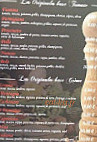 Delizia Pizza menu