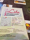 Lila Südvietnamesische Spezialitäten menu