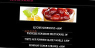 Le V&P menu