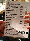 Aktea Cafeteria menu