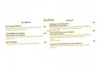 Bistrot Le Petit Paris menu