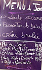 La Guinguette De Sault menu